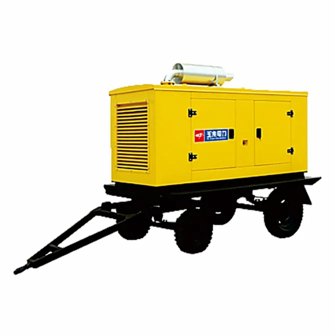 120KW -60 Hz -380 V Tipus de tràiler Tipus Diesel Conjunt del generador dièsel